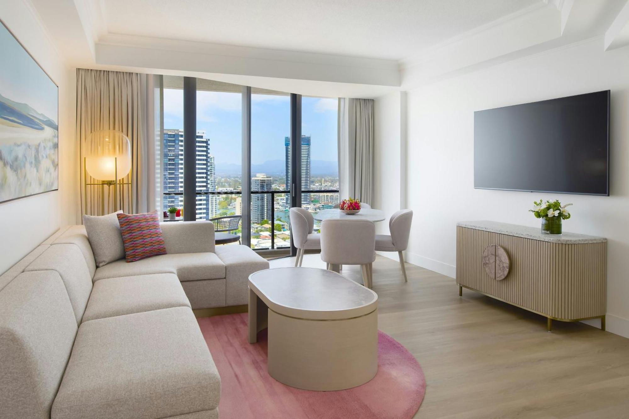 1 Bedroom Deluxe Suite, King, Sofa bed, City view, Balcony,1758597312:JPEG