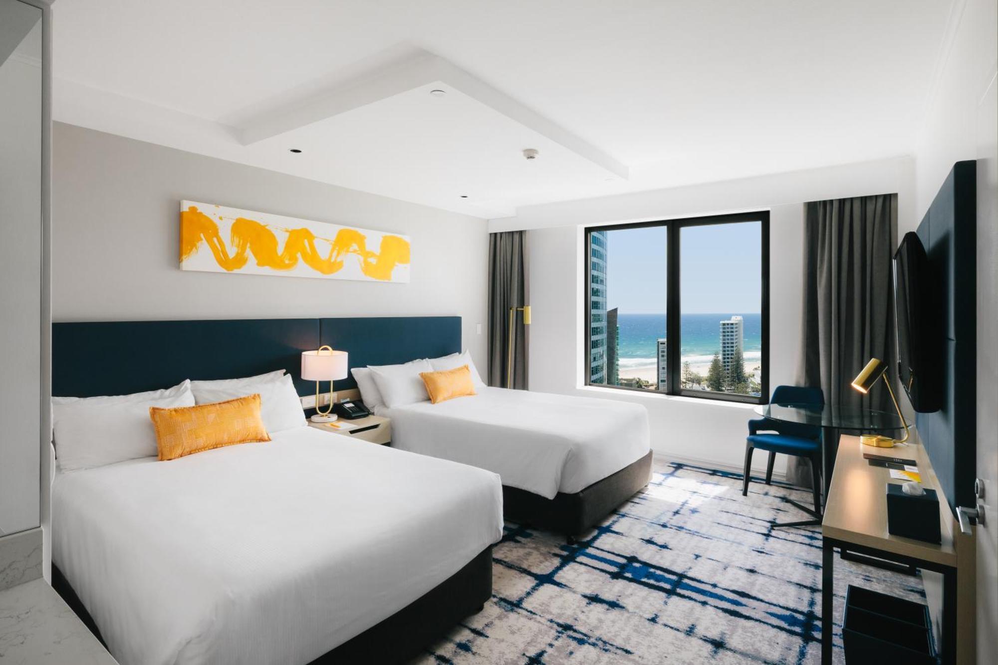 2 Double beds Premium Ocean view